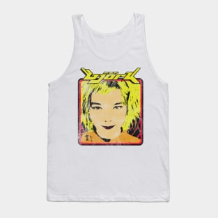 Bjork post punk comic art Tank Top